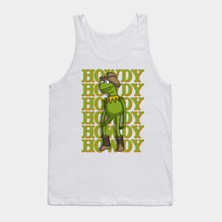 Kermit Howdy Tank Top